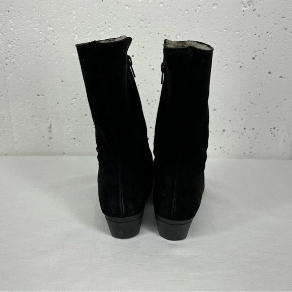 La Canadienne Women’s size 5.5 Black Suede Wedge Boots - Picture 9 of 16